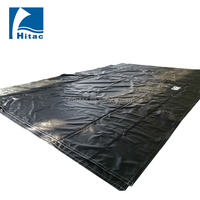 Bâche en PVC enduit à prix d'usine, 100 % imperméable, haute qualité, pour camion, couverture de chargement, ignifuge