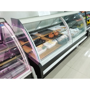 Deli Gefrier schrank/Kurven Gefrier schrank/Kühl vitrine - Product Image 5