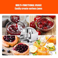 Machine de traitement électrique commerciale de confiture de fruits et de sauce tomate avec la fonction de réduction en pulpe de fraise