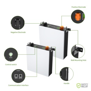 Batería Solar Apilable de Litio de 5kWh, 10kWh, 20kWh, 30kWh, 51.2V, Paquete de Baterías CAN para Montaje en Pared, Híbrida - Product Image 5