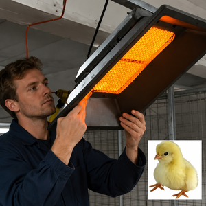 Éleveuse-chauffage à gaz infrarouge THD2606 haute puissance et sécurité, pour poulets, poussins et poulaillers - Product Image 6