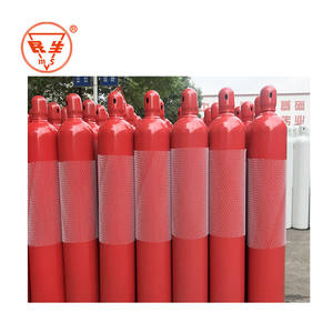 Cilindros 40L/50L vazios recarregáveis industriais/médicos gás, cilindros do oxigênio/gás do hidrogênio/dióxido de carbono - Product Image 6
