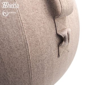 Funda de Pelota de Yoga de Imitación de Cachemira Suave y Agradable para la Piel de Zhensheng, Puede Aislar la Piel de la Pelota de Yoga de Plástico - Product Image 5