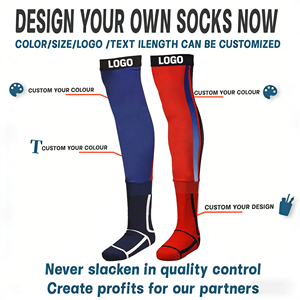 Chaussette de compression montante personnalisée pour moto, automne 2026, avec protection <span class=keywords><strong>genouillère</strong></span>, pour Enduro, <span class=keywords><strong>Motocross</strong></span>, Sport et Course, en Spandex/Nylon - Product Image 4