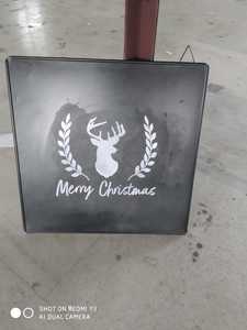 Limitless Hunch Handmade Rustic <b>Christmas</b> <b>Tree</b> Wood <b>Wall</b> Sign Farmhouse Style Rectangle Plaque Holiday Home Decor - Product Image 3