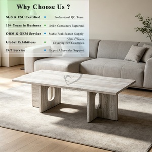 <span class=keywords><strong>Tavolino</strong></span> da Caffè OKAY, Design Decorativo, Rettangolare <span class=keywords><strong>con</strong></span> Piano in MDF, <span class=keywords><strong>Tavolino</strong></span> Quadrato da Centro per Soggiorno - Product Image 1