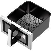 Four à friture numérique multifonctionnel en acier inoxydable de 8,5 L avec écran LCD, panier antiadhésif, fonctions de rôtissage et de cuisson sans huile