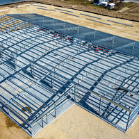 Almacén y Taller de Estructura de Acero Moderna con Precios Directos de Fábrica, Certificado ISO9001