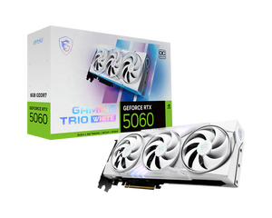 2025 New GeForce RTX 5060 8G GAMING TRIO OC <b>WHITE</b> Gaming <b>Graphics</b> <b>Card</b> GPU for <b>White</b> Desktop PC Rtx 5060 - Product Image 1