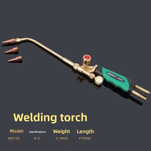 Điện Sư Tử H01-6-12 Brass Hút Hàn Ngọn Đuốc Điều Hòa Không Khí Tủ Lạnh Đồng Khí Súng Hàn Cho Oxy Axetylen <span class=keywords><strong>Propane</strong></span> - Product Image 6