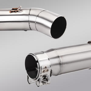 Tuyau de liaison intermédiaire d'échappement de moto pour Hornet 600 <span class=keywords><strong>CBR600F</strong></span> <span class=keywords><strong>2007</strong></span> - 2013 Tube de connexion - Product Image 4