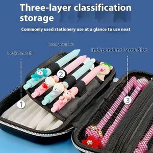 Trousse à crayons 3D créative Kawaii de grande capacité, de haute qualité, pour étudiants – Vente chaude en gros direct usine - Product Image 3