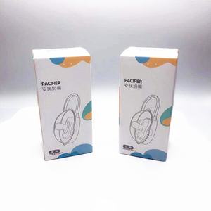 Sucette orthodontique en silicone liquide souple pour bébé <span class=keywords><strong>nouveau</strong></span>-né de 0 à 6 mois avec clip et boîte en PP - Product Image 6