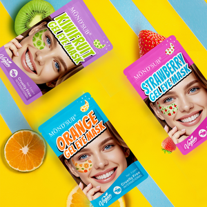 Masque en gel hydratant anti-rides végétalien coréen personnalisé avec logo, patchs raffermissants au collagène pour le contour des yeux avec logo - Product Image 2