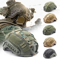 Casque de camouflage tactique spécial extérieur le plus vendu, motif camouflage multicolore en option, housse de casque en tissu camouflage