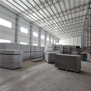 Sandwich Wall Panel Systems , Prefab Eps Concrete Cement Sandwich Wall Panel