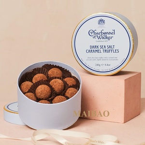<span class=keywords><strong>Tube</strong></span> recyclable de papier de catégorie comestible de carton de chocolat d'emballage de <span class=keywords><strong>tube</strong></span> de bouteille d'Eco de matériel avec le ruban - Product Image 6