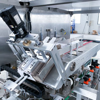 Machine d'emballage horizontale entièrement automatique à grande vitesse pour boîtes de cosmétiques, bouteilles, tubes et cartons