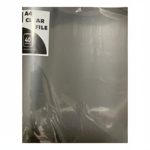 Archivador transparente opaco negro HPL - Product Image 1