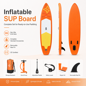 Tabla de Paddle Surf Inflable, Tabla de Hydrofoil, Tabla SUP, Diseño Ligero y Portátil, Cubierta sin EVA para Deportes Acuáticos al Aire Libre 1. I - Product Image 3