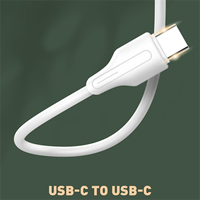 Kabel Charger Cepat Ldnio Lc122-c 2M 65w Tipe-c ke Tipe-c, Kabel Data Pengisian Daya Cepat USB Harga Grosir untuk Ponsel dan Komputer Desktop