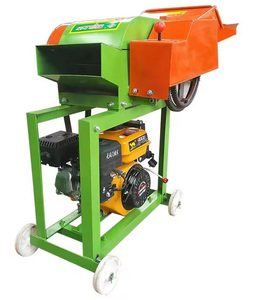 Trituradora de Paja Verde y Roja, Máquina Cortadora de Forraje con Ruedas y Motor, Componente Principal - Product Image 4