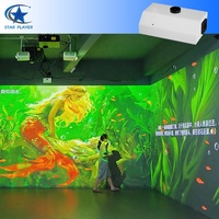 STAR PLAYER Logiciel de projection murale interactive holographique 3D à 360 degrés, éducation complète, résolution 1024x768, Windows/Android