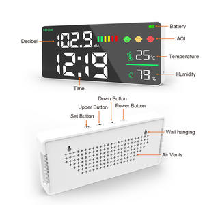 Sonmètre numérique LED mural de grande taille 30-130dB <span class=keywords><strong>Appareil</strong></span> de mesure du bruit <span class=keywords><strong>pour</strong></span> <span class=keywords><strong>mesurer</strong></span> les niveaux de décibels - Product Image 2