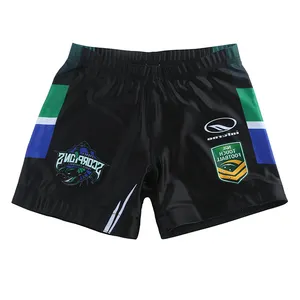 Custom the high quality deodorization fashion sublimation men rugby shorts