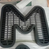 Lettres LED personnalisées de grande taille, logo publicitaire, panneau d'affichage LED créatif, intérieur/extérieur, support OEM SDK, panneau d'affichage LED autoportant