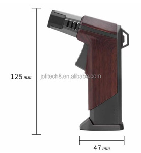 Briquets à cigares JOFI à flamme unique personnalisés, vente en gros, briquet à cigares coupe-vent en métal, briquet torche pour cigares - Product Image 5