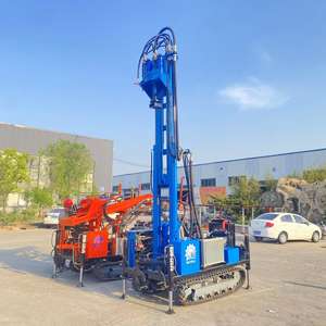 Nueva Perforadora de Roca Portátil, Equipo de Perforación de Pozos de Agua de 320 m, Perforadora de Orificios de 42 kW con Motor Diésel, Equipo Rotatorio con Componentes Principales - Product Image 4