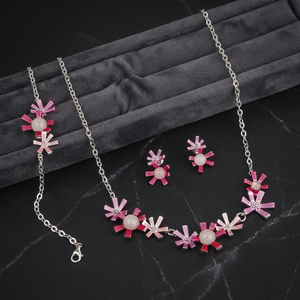 Conjunto de joyería fina chapada en platino y rodio de estilo religioso clásico con pulsera de ágata para celebraciones de aniversario - Product Image 2