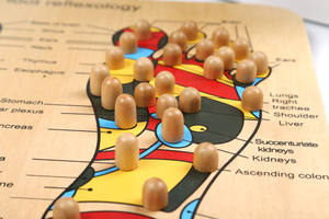 Pemijat kaki refleksologi kaki kayu pemijat kaki akupunktur - Product Image 4