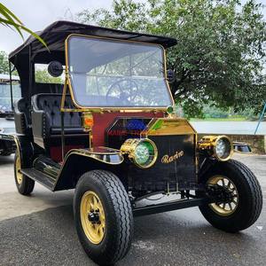 Export Electric Classic <b>Antique</b> Car CE Certification Manufacturer Direct Sales Classic Black Electric <b>Antique</b> Car Shuttle Bus - Product Image 5