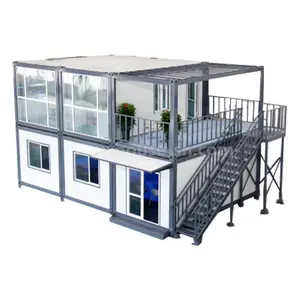 Easily Installing modular homes portablesteel frame tiny houses container homes malaysia modular office container homes for sale
