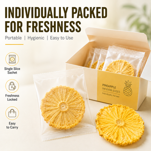Rodajas de Piña Deshidratadas Premium, Fruta Seca Natural Dulce para Infusión de Té, Adorno Saludable para Bebidas Detox, Bajo MOQ - Product Image 3