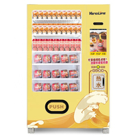 Máquina Expendedora de Ramen con Olla de Agua Caliente Máquina Expendedora de Fideos Instantáneos/Máquina Expendedora de Fideos/Máquina Expendedora de Fideos en Vaso Vendlife