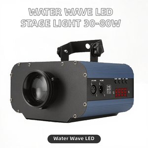 Projecteur LED à Effet Vague d'Eau 30W/50W/80W, Éclairage de Scène Coloré, Base E27, Mode de Contrôle DMX512, Effet de Défilement Simulé 30W/50W/ - Product Image 4