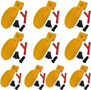 Pegion Jaune <span class=keywords><strong>Abreuvoir</strong></span> automatique pour oiseaux Cage à caille <span class=keywords><strong>Abreuvoir</strong></span> pour animaux - Product Image 5