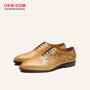 OEM Custom Designer Fashion Footwear Luxury Autumn Party Wedding Lace-up Comfort Breathable Waterproof Solid Laser Letters - Product Image 1