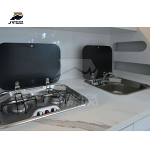 <span class=keywords><strong>Remolque</strong></span> de camping Carga de conversión pequeña a Camper <span class=keywords><strong>Cerrado</strong></span> Descalzo Viaje Transcend Rv Offroad Black Caravan Box - Product Image 6