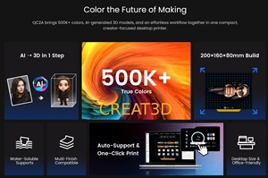 Impresora 3D de Escritorio Inew3d a Todo Color con Soporte Automático e Impresión con un Clic, Compatible con Múltiples Acabados, Modelado con IA, Ployjet Creal - Product Image 1