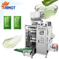 Machine d'emballage automatique de sachets de gel d’aloe vera 10g 5ml pour shampoing, après-shampoing, gel douche et lotion