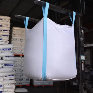 Bulk <b>Bag</b>, Heavy Duty 1.5 Ton <b>Bag</b>, Woven <b>Polypropylene</b> Construction, High Safety Factor Design, Duffle Top with Spout Bottom - Product Image 5