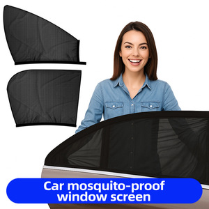 Coche plegable Universal verano transpirable a prueba <span class=keywords><strong>de</strong></span> mosquitos parasol <span class=keywords><strong>de</strong></span> coche cortina opaca <span class=keywords><strong>para</strong></span> protección solar <span class=keywords><strong>de</strong></span> coche y prevención <span class=keywords><strong>de</strong></span> picaduras - Product Image 2