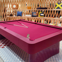 Table de billard de luxe sur mesure, directement de l'usine, Mesa De Billar Deluxe avec un ensemble complet d'accessoires