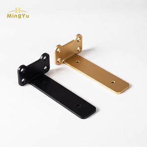 Nhiệm vụ nặng nề gang kim loại công nghiệp màu đen nổi Kệ Khung phần cứng hỗ trợ ẩn L Kệ chân đế - Product Image 4