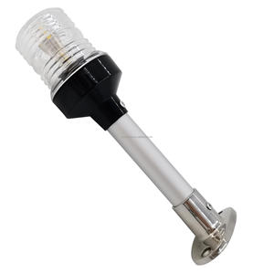 Luces LED para Barcos, Blancas, 360 Grados, Plegables, con Enchufe Fijo, Luz de Popa, 3NM, Luces Blancas - Product Image 2