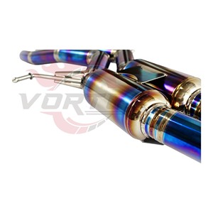 ท่อไอเสีย Vortex Titanium Valvetronic สำหรับ Audi A7 C7 3.0T ระบบ Catback สำหรับรถแข่ง - Product Image 6